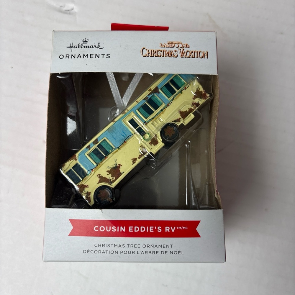Hallmark National Lampoons Vacation Cousin Eddie's RV Christmas Ornament New Box